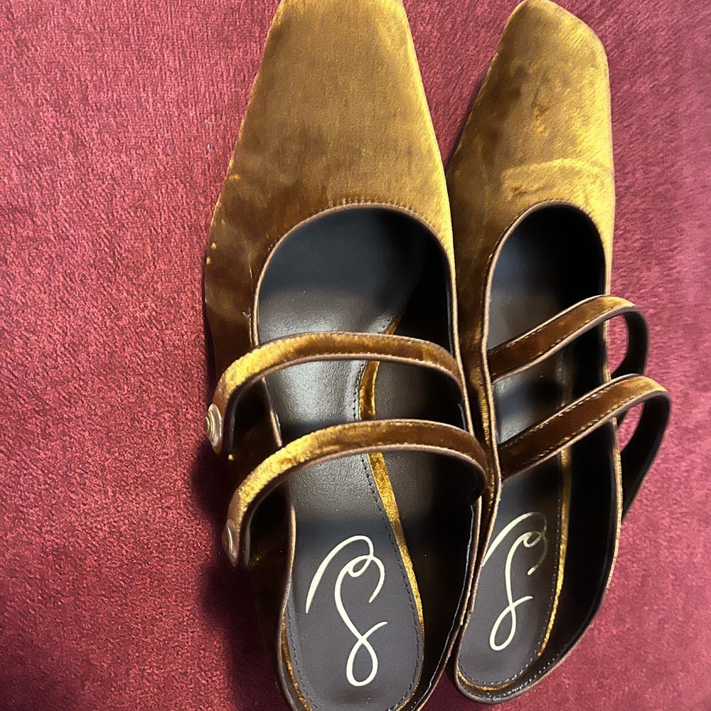 Sam Edelman Brown Mules - Women's Mckenna Mary Jane Mules